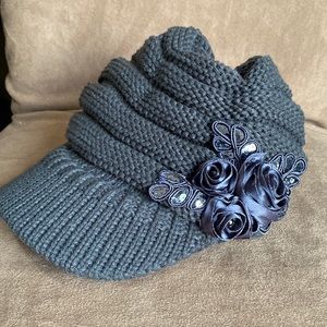 Winter newsboy cap
